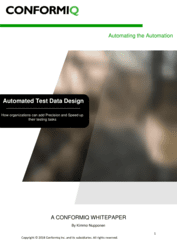 Adding precision and speed to Testing through Automated Test Data Design