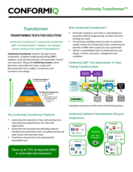 Conformiq Transformer