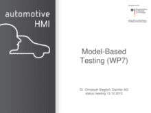 Model-Based Testing (WP7)